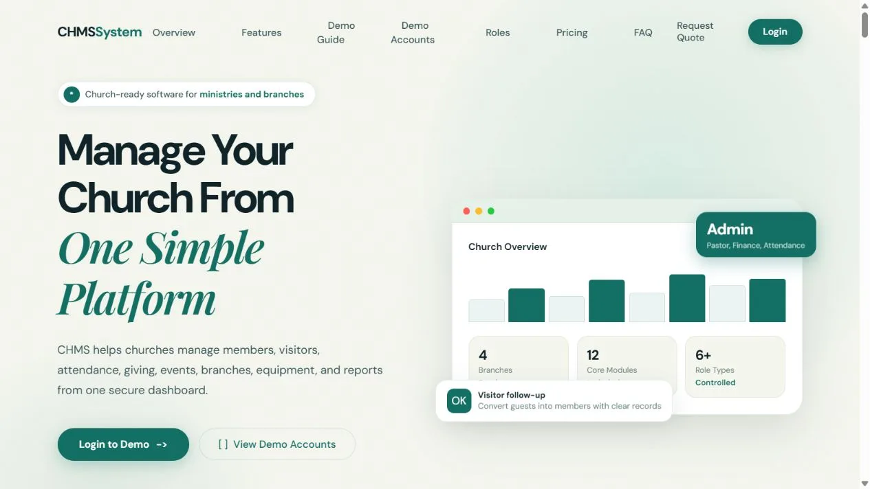 Church Management System